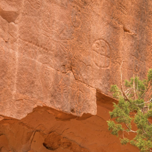 Many petroglyph sites can be found along the Hayduke, but it's hard to know where to look. 